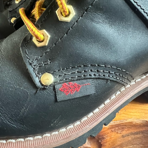 Field N Forest Logger Soft Tow Work Boot Size 8 D - Picture 7 of 8